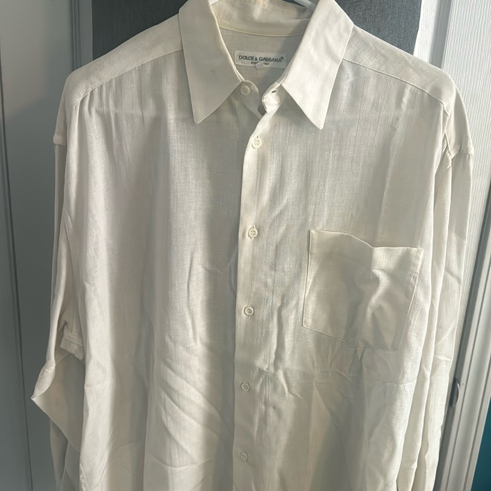 L Dolce and Gabbana long sleeve shirt